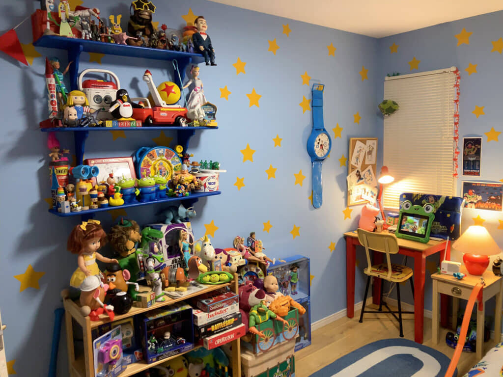 アンディの部屋にあったものがたくさんある……!