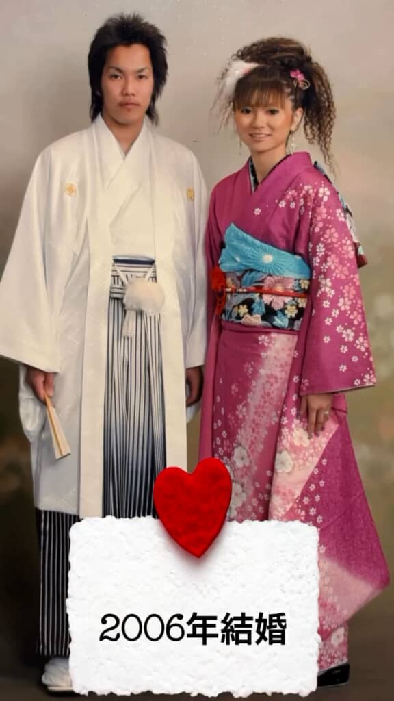 2006年に結婚した2人