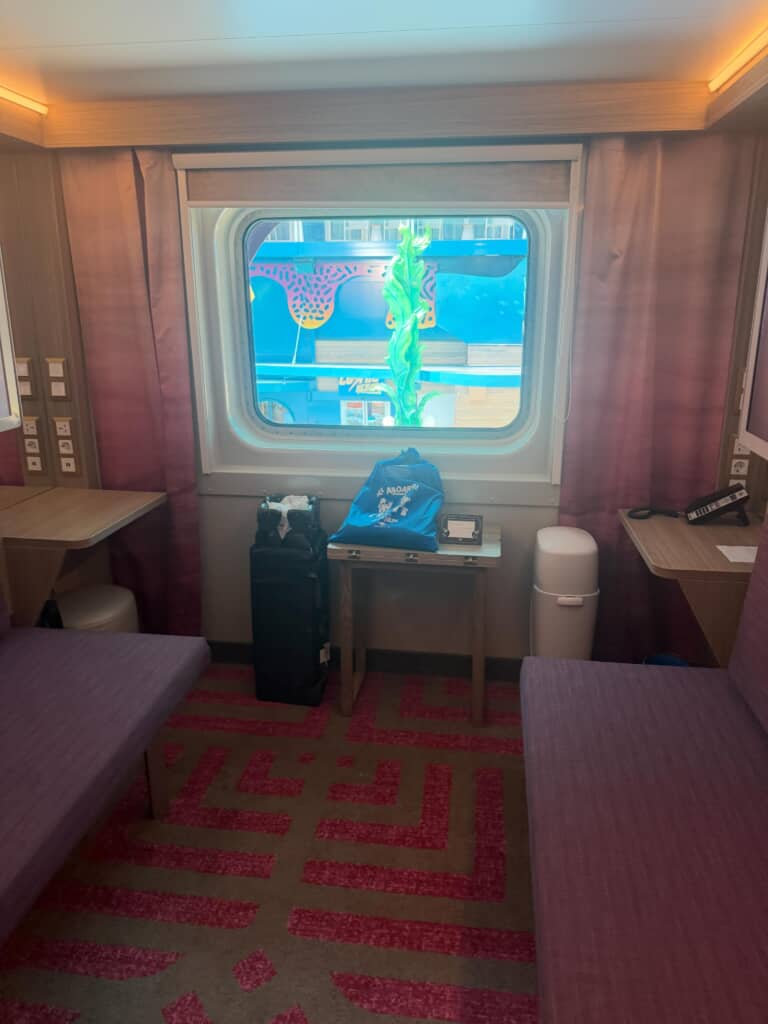 ディズニークルーズで一番安い窓なしの部屋