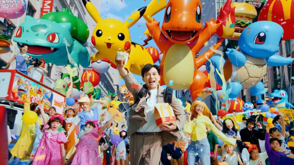 ポケモン30周年バーガーCM