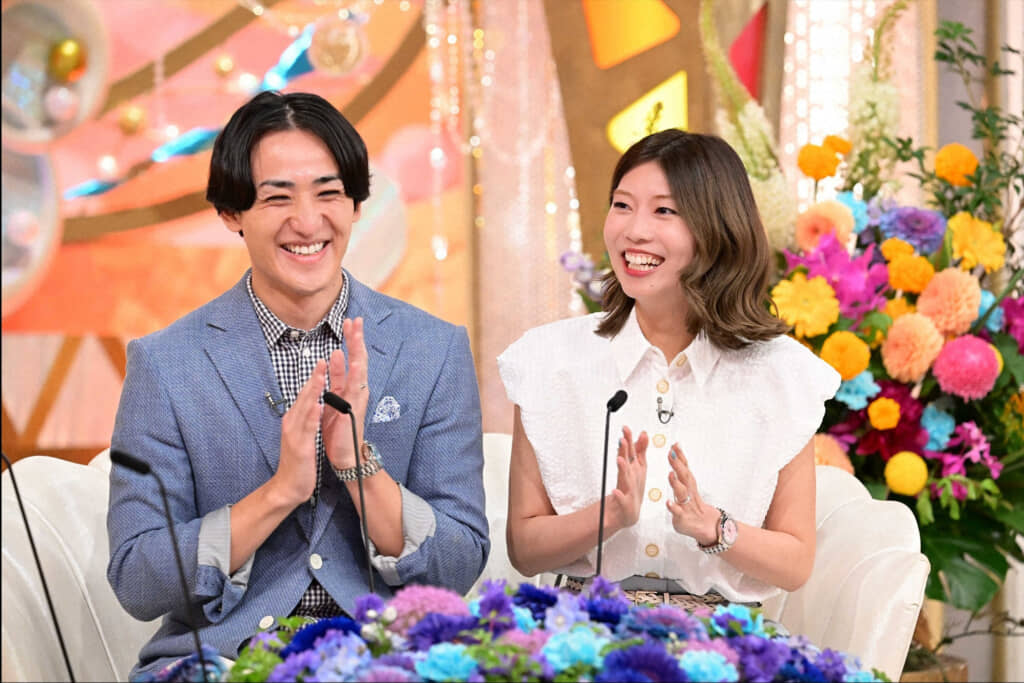 7月19日放送「新婚さんいらっしゃい!」の一場面 (C)ABCテレビ