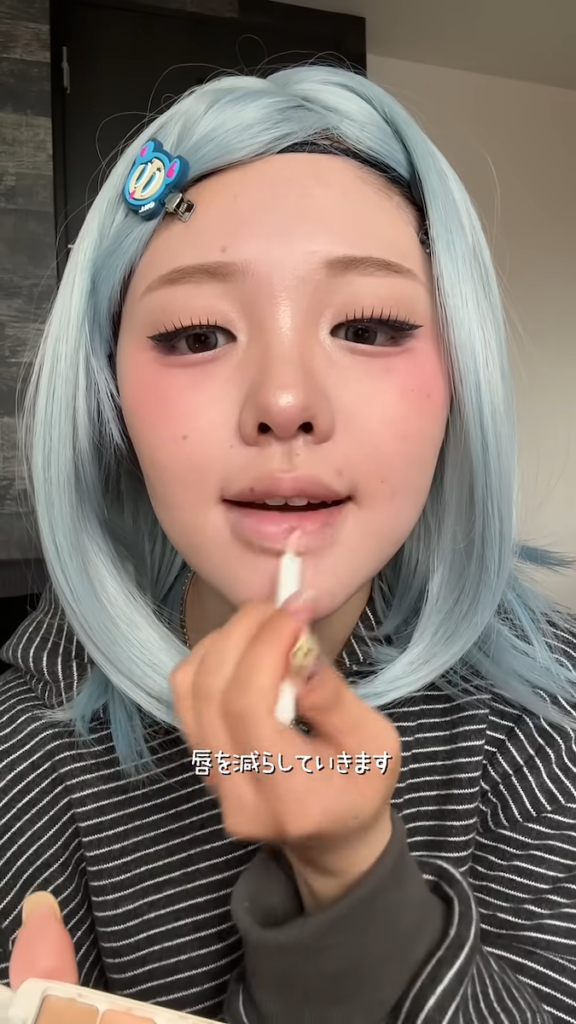 口元を仕上げて完成！