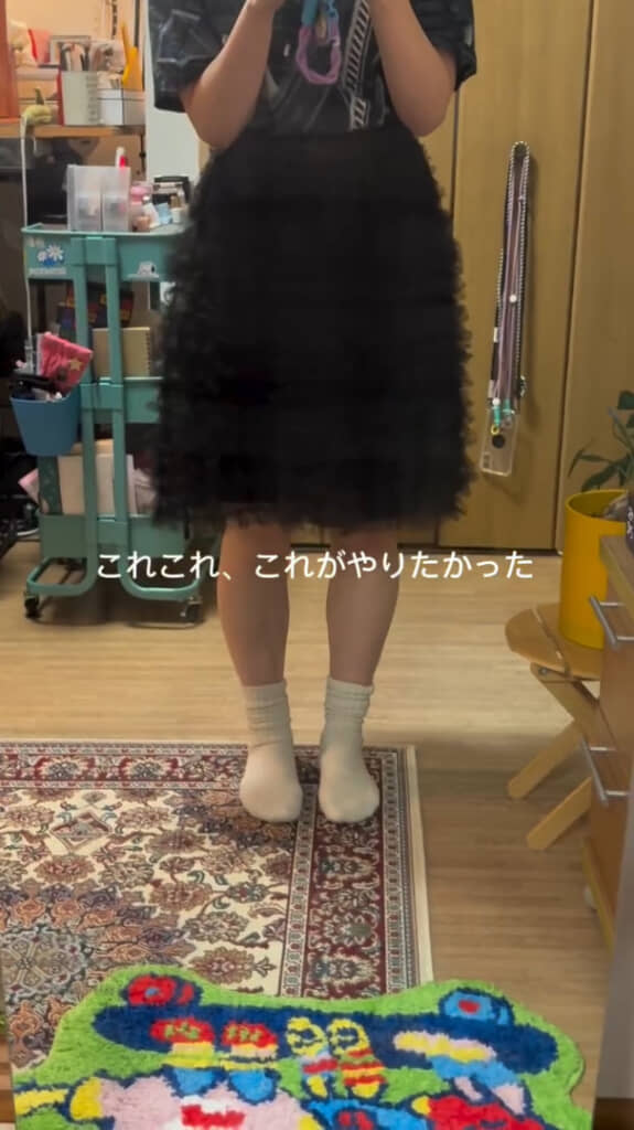 無事にイメージ通りの丈になりました!