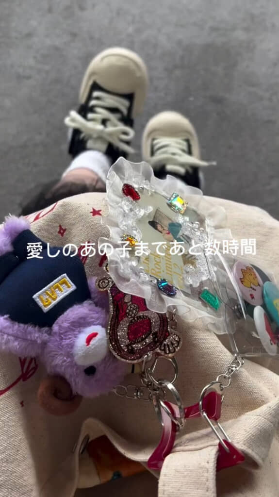 ライブ前からずっとウキウキな投稿者さんでした