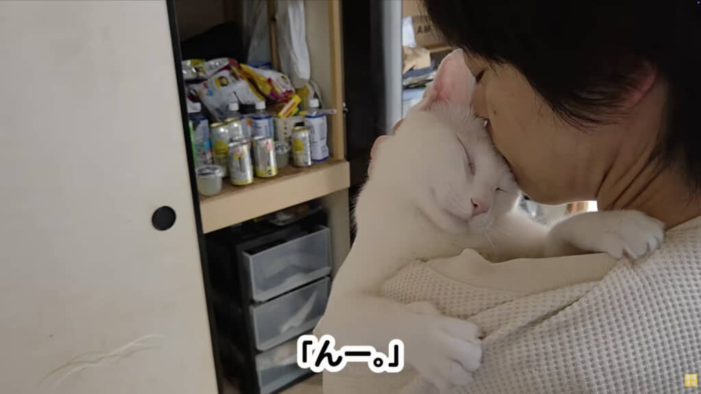 幸せいっぱいな表情です