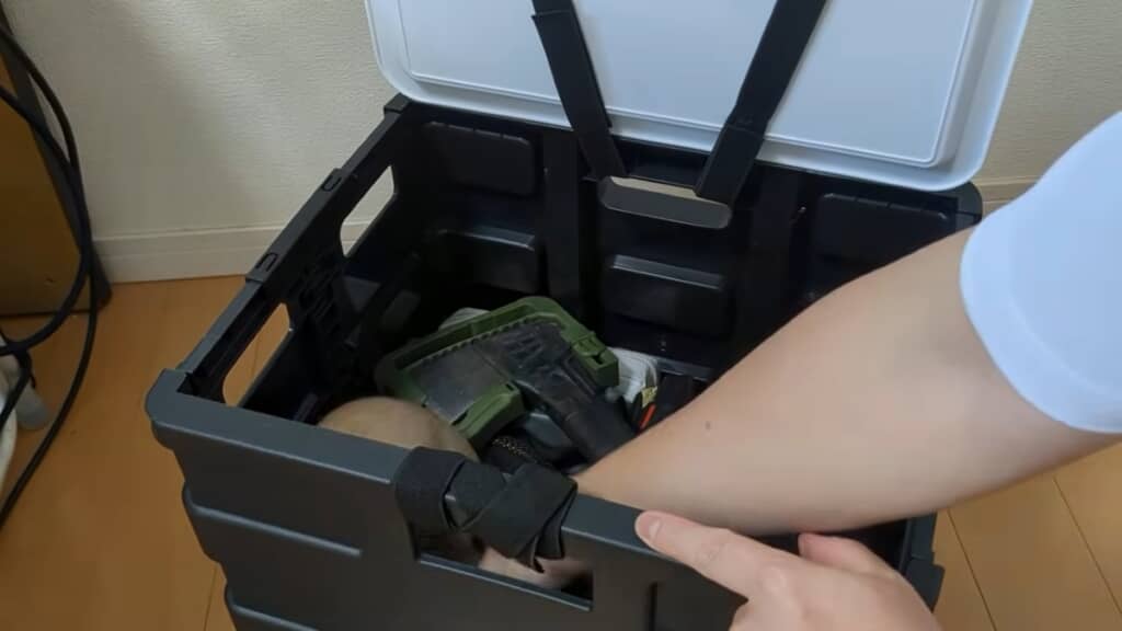 フタを開けた状態でもキープ
