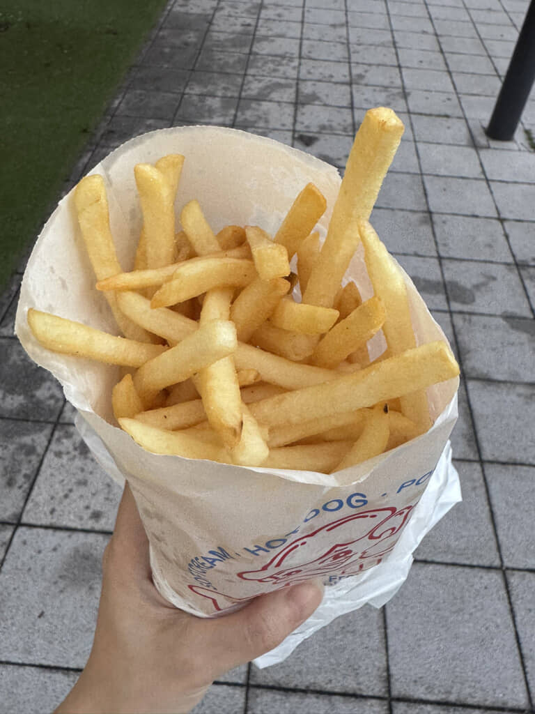 カリカリで塩加減も抜群なのだとか