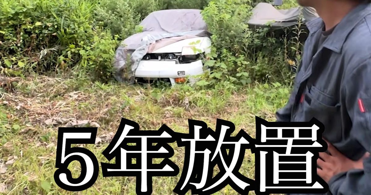 草むらに放置された車を“5万円”で購入したサラリーマン→いざ確認したら……「羨ましい」「是非譲っていただきたい(笑)」(1/3) | 車 ねとらぼ