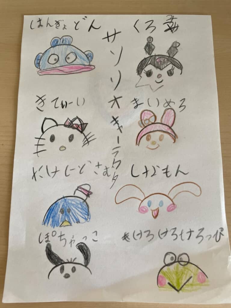 特徴をよく捉えたサンリオキャラクターですが……