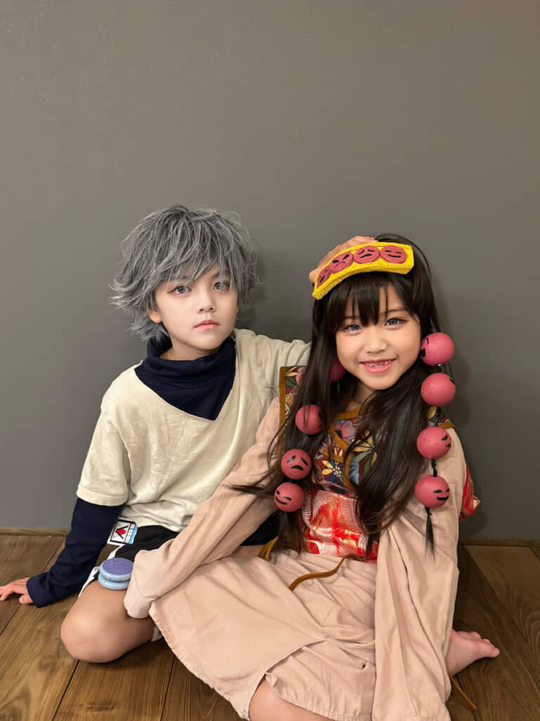 兄と妹で『HUNTER×HUNTER』の仮装