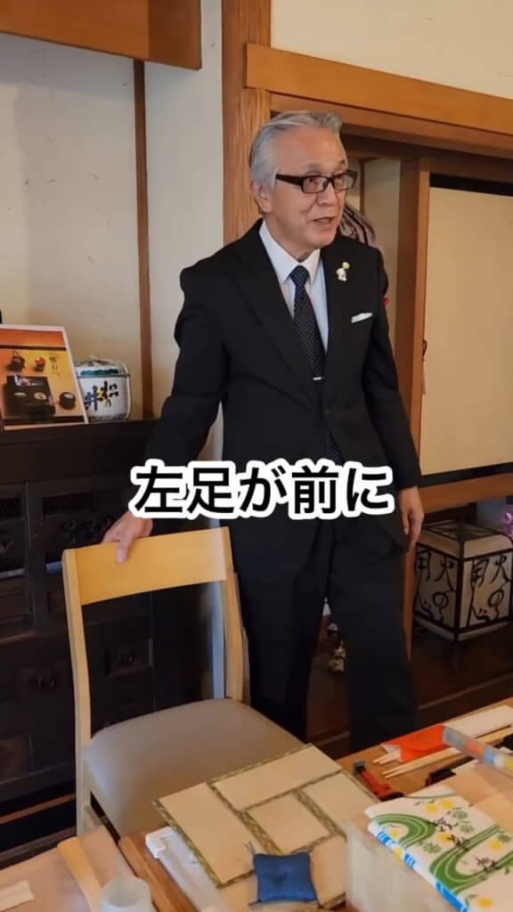 smile先生がお手本を披露