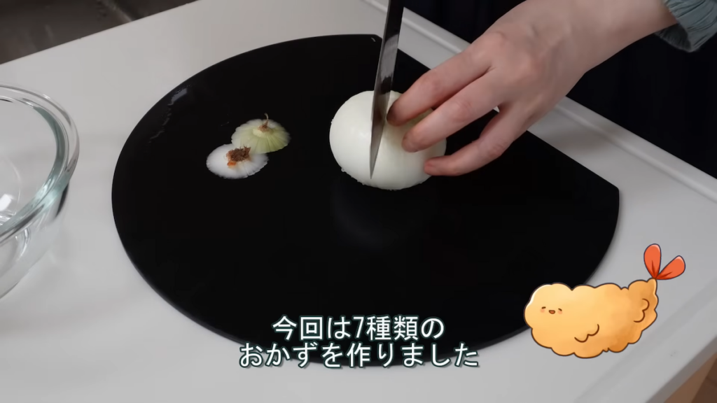 おかず作りスタート