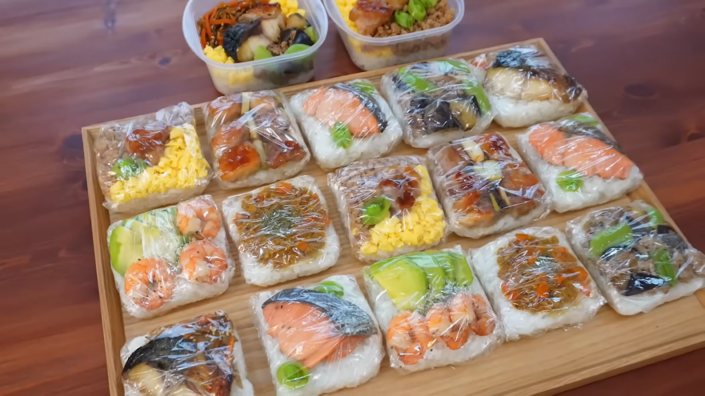 すべてのミニ弁当が完成！