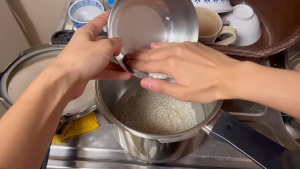 自分だけの晩ご飯を作ります