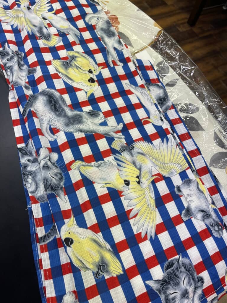 呉服屋さんの掘り出し市で1000円で買った浴衣が素敵