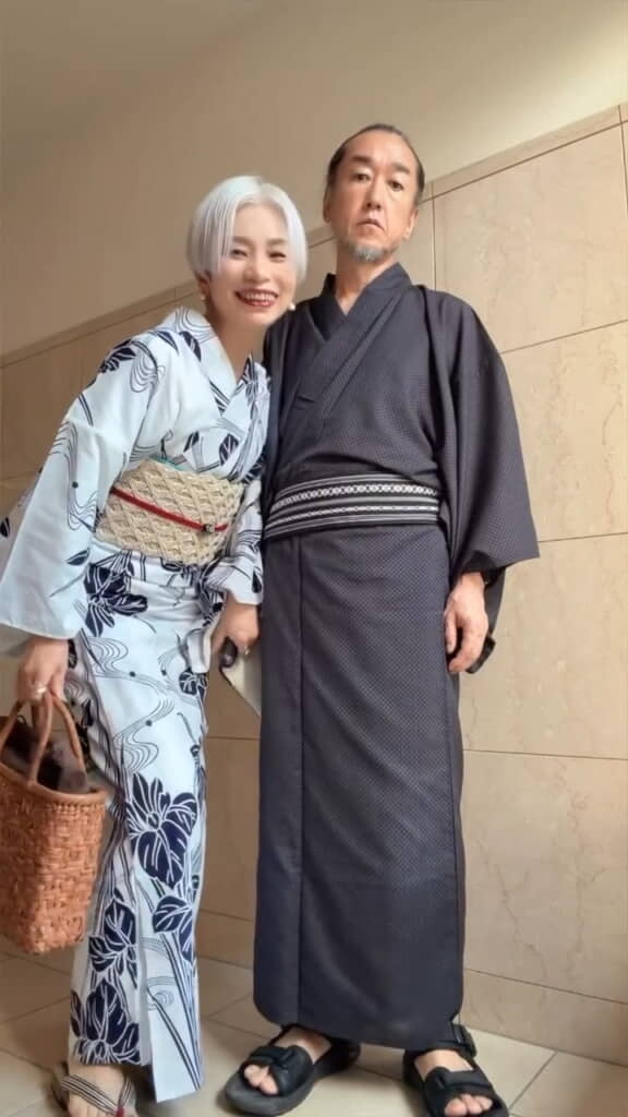 若々しい2人