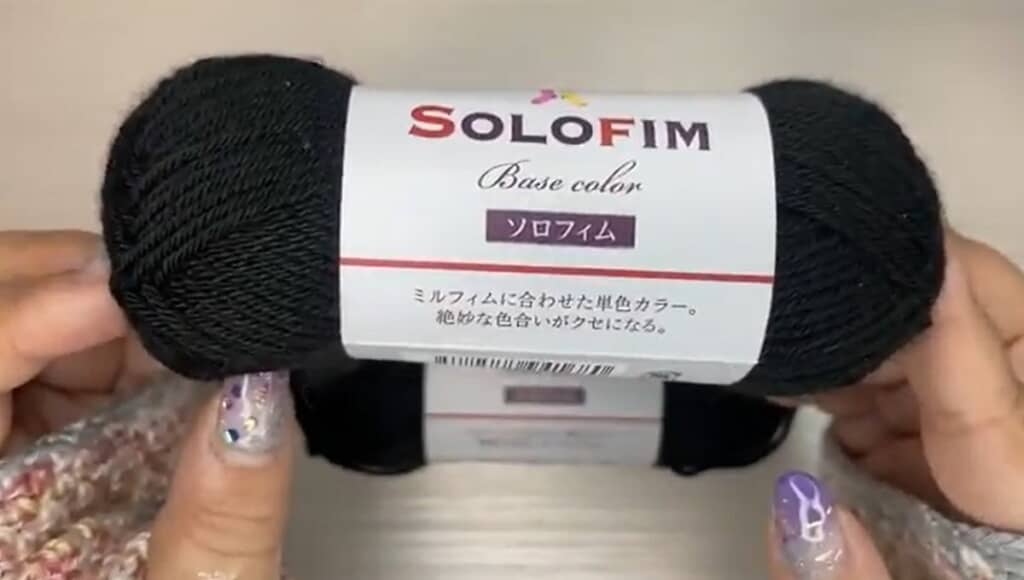 セリアのソロフィムを使います