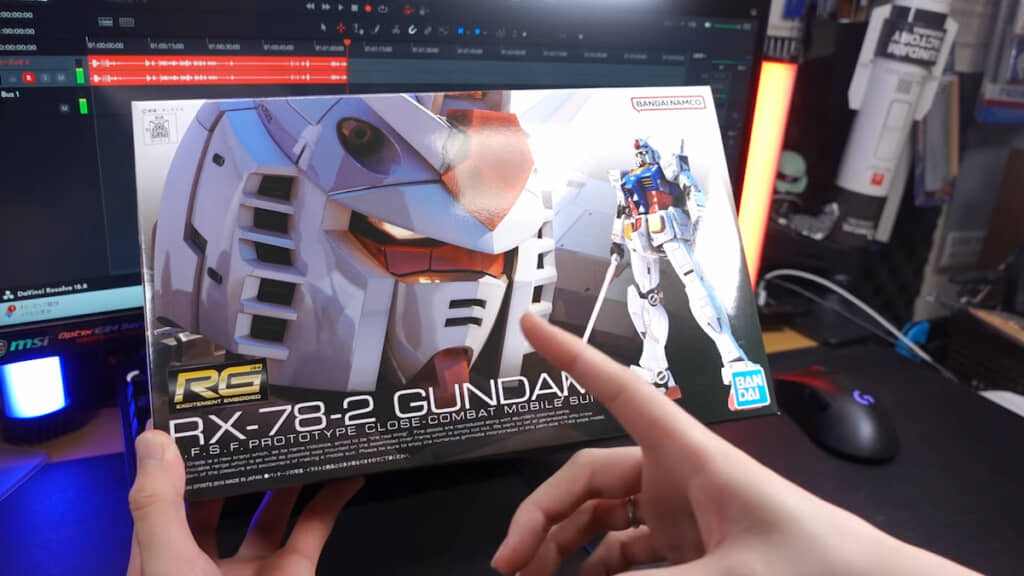 2010年発売の「RG 1/144 RX-78-2 ガンダム」を改めて作ってみる