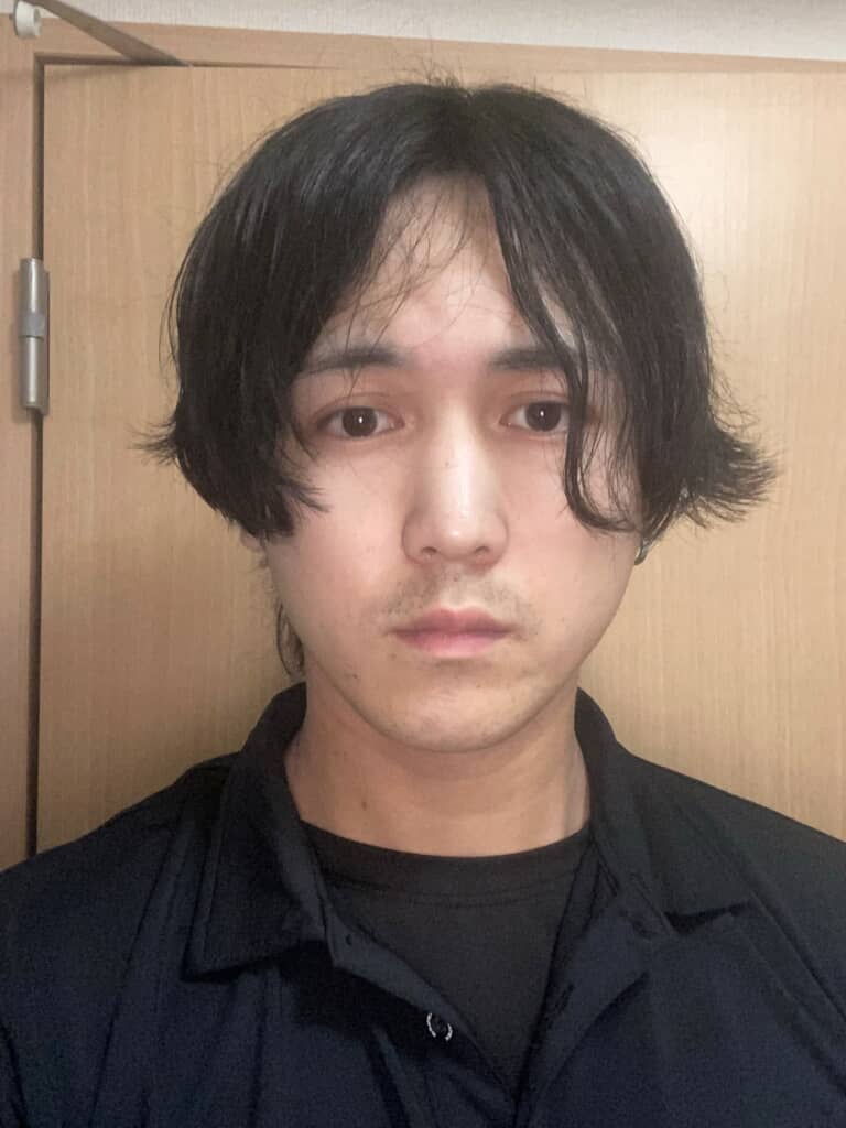 あか抜けチャレンジ前のフグゥさん