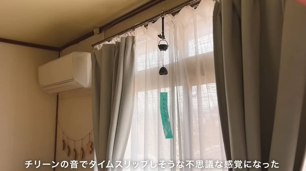 タイムスリップしたかのような風鈴の音色が夏を運ぶ