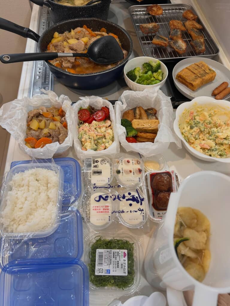 気遣いの詰まった、たくさんの料理