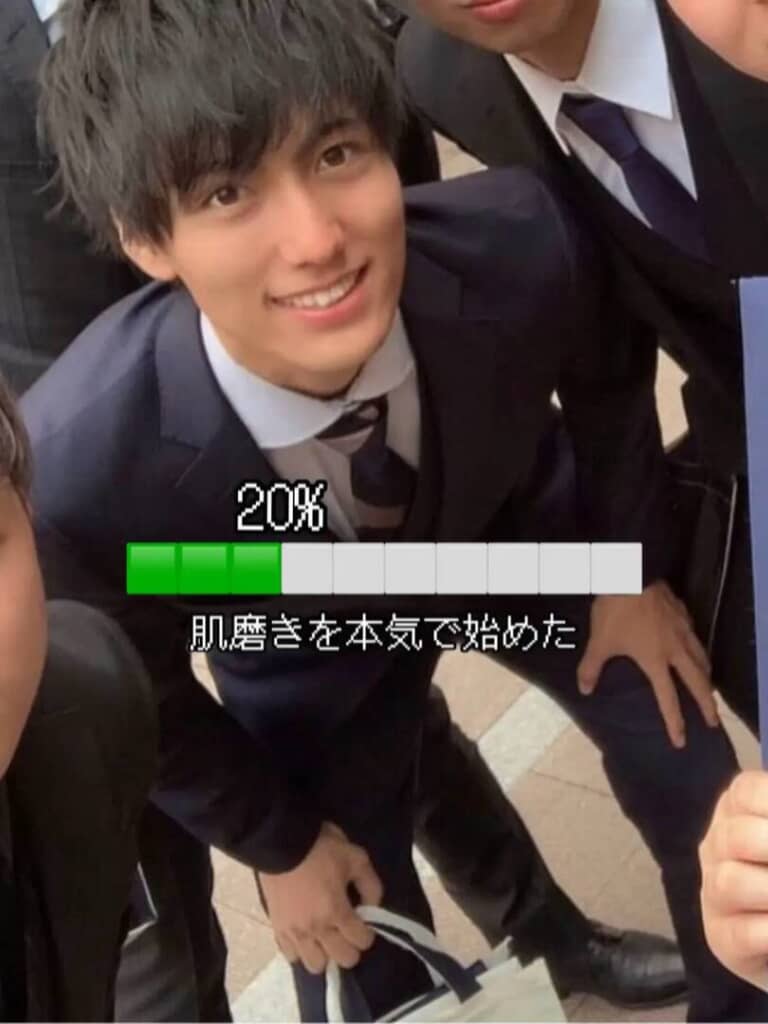 肌磨きにも挑戦