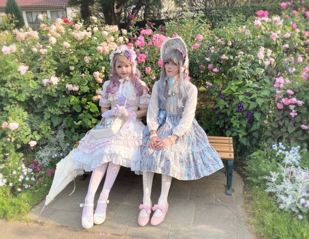夫婦のロリィタコーデに反響