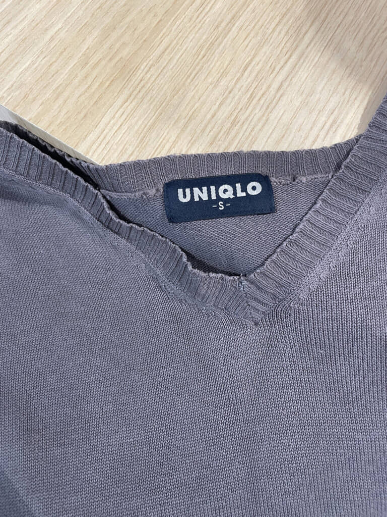 20年以上前に母が買ってくれたユニクロの服