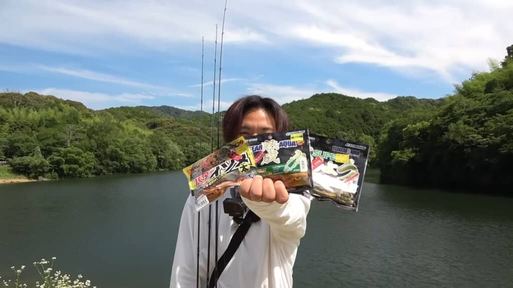 3種類の人工釣り餌