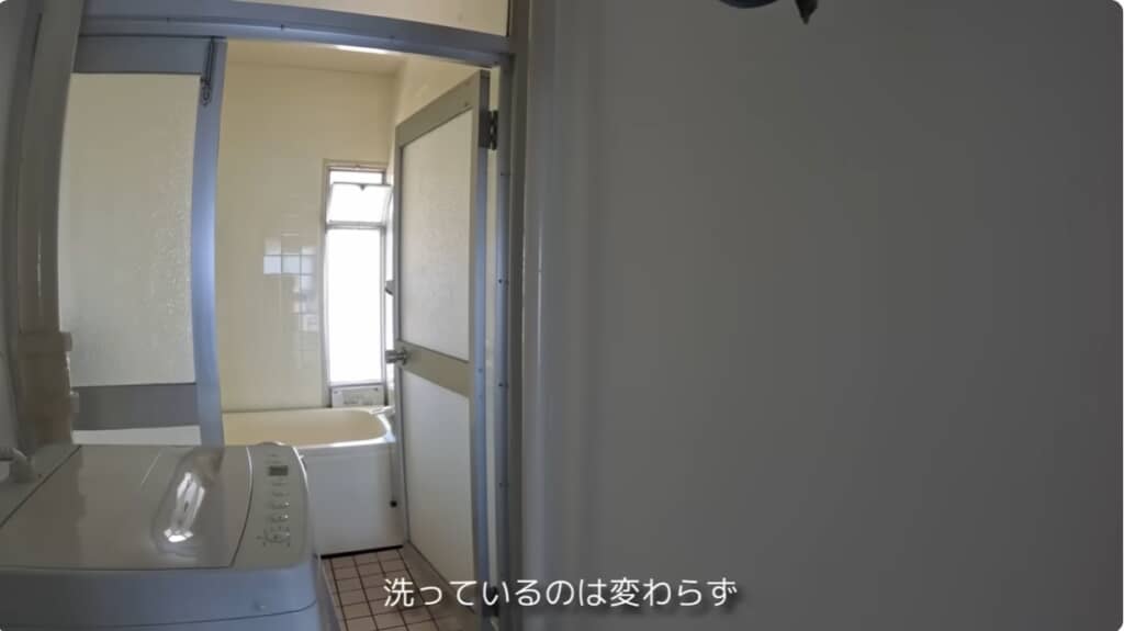片付いたお風呂場