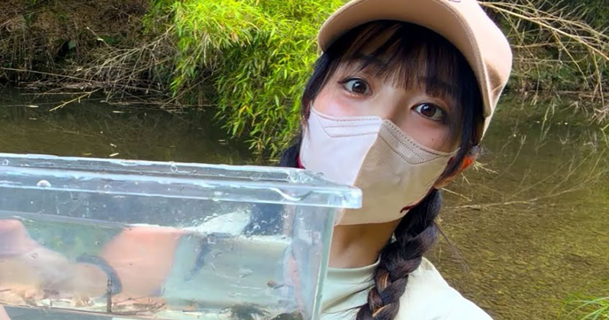 “ホタルがいる川”へ昼と夜に行ってみたら…… 驚きの出会いに「こんなにきれいなんですね」「子どものころに戻った気分」(2/3) | その他生き物 ねとらぼ