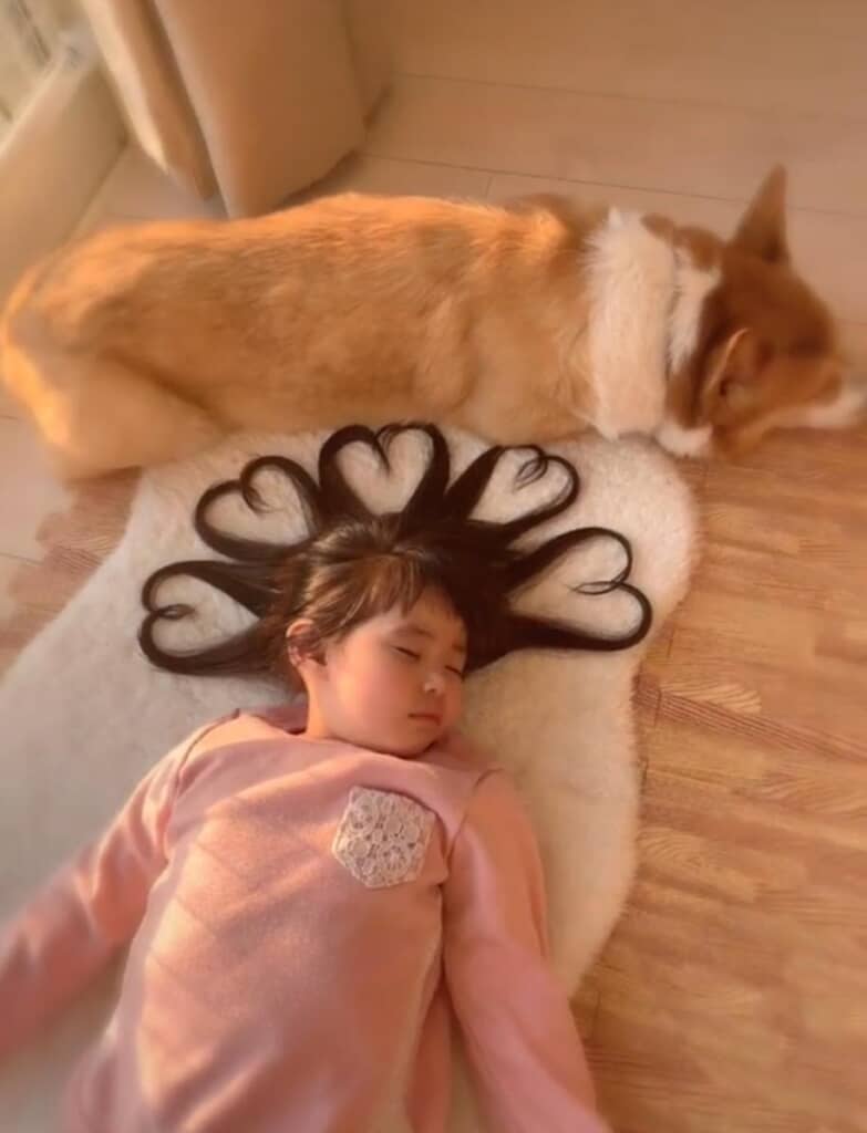 まるで本当のきょうだいのようなふたり