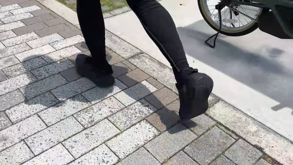 舗装道もすいすい