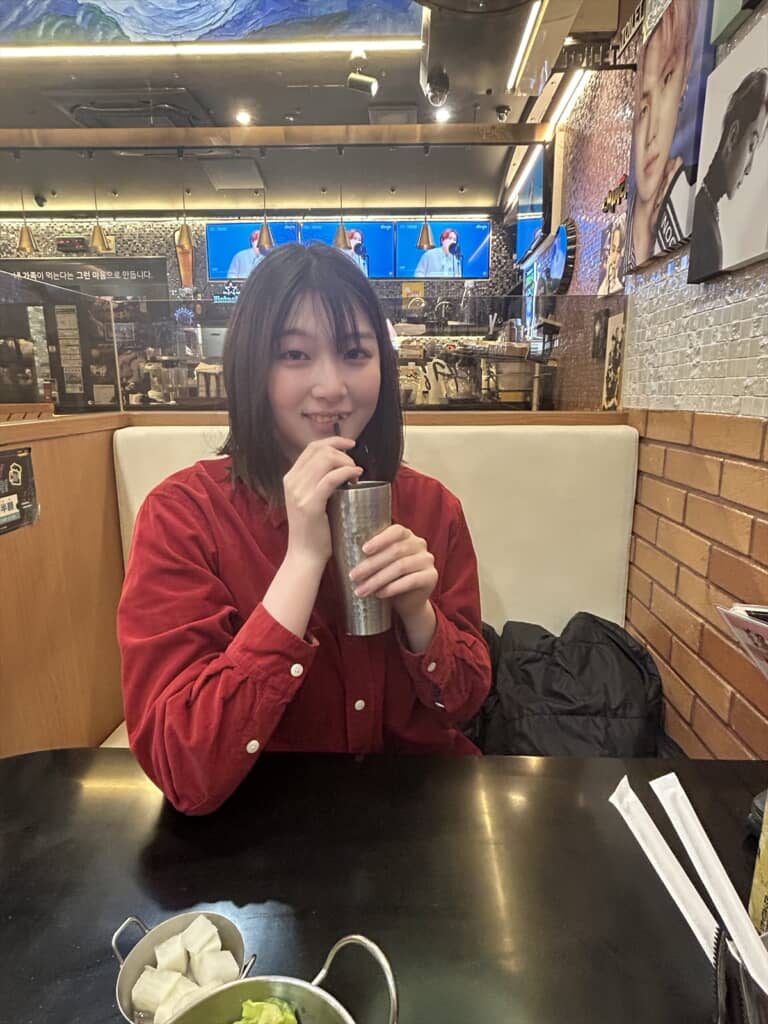 2年前のまこさん。落ち着いた佇まいと柔らかな笑顔がすてき!