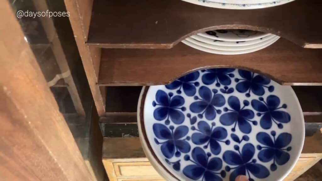 プレートのデザインもどことなくレトロでこだわりを感じました