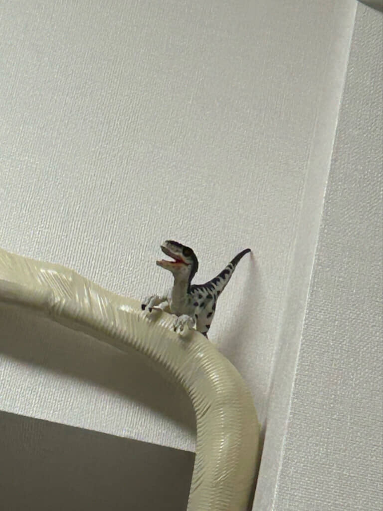 黙らせる（shut up）ラプトル（raptor）でシャラップトル（shutuptor）