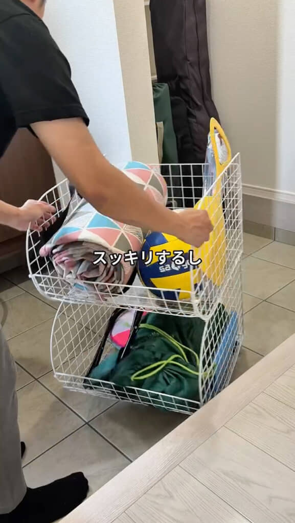 玄関収納にぴったり