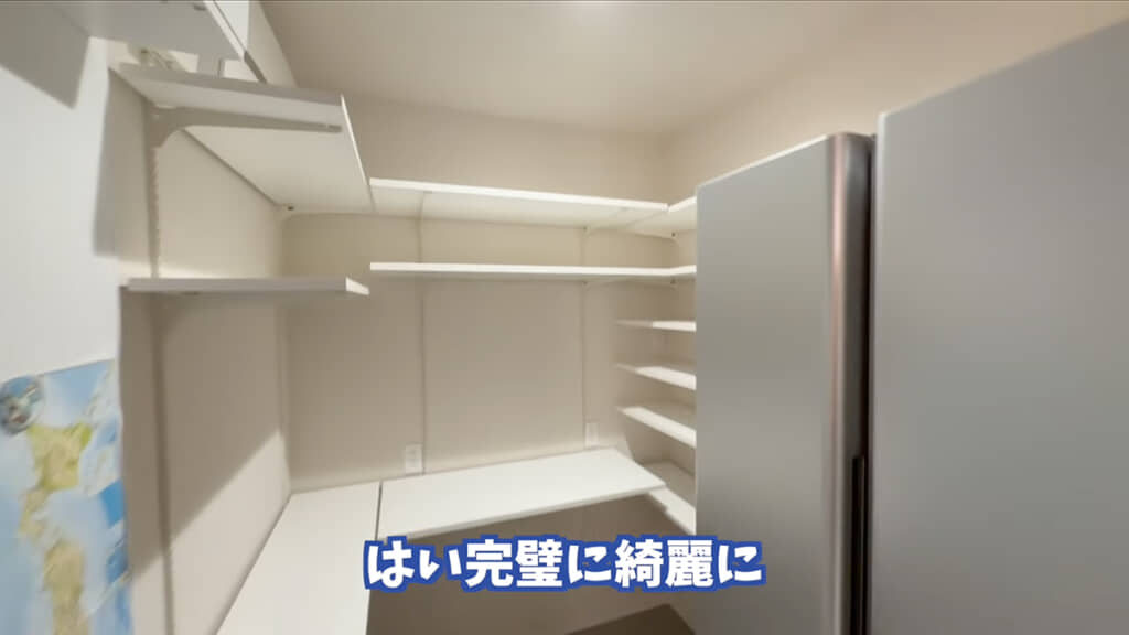 きれいに掃除して……