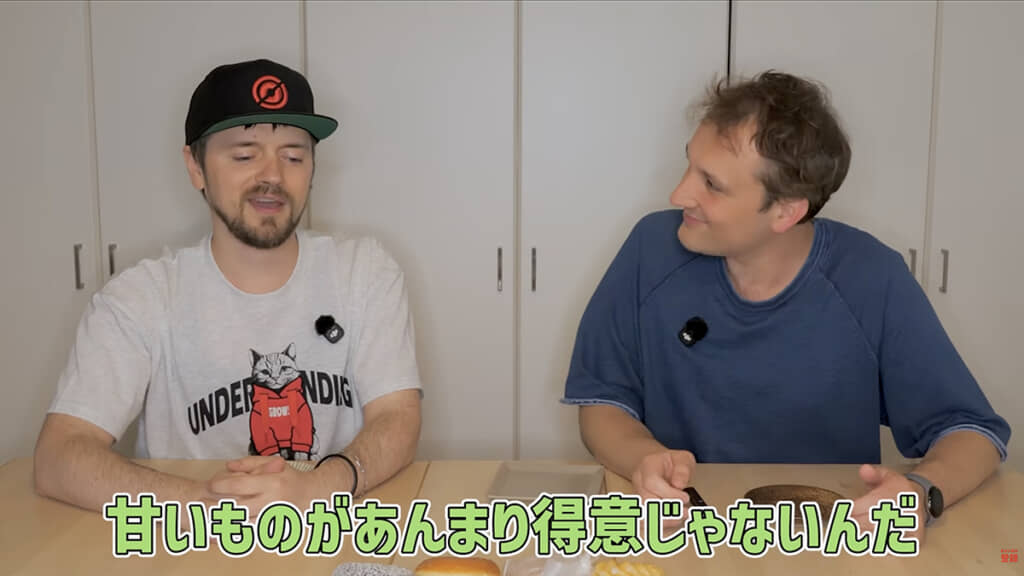 ドーナツが苦手だというサムさん