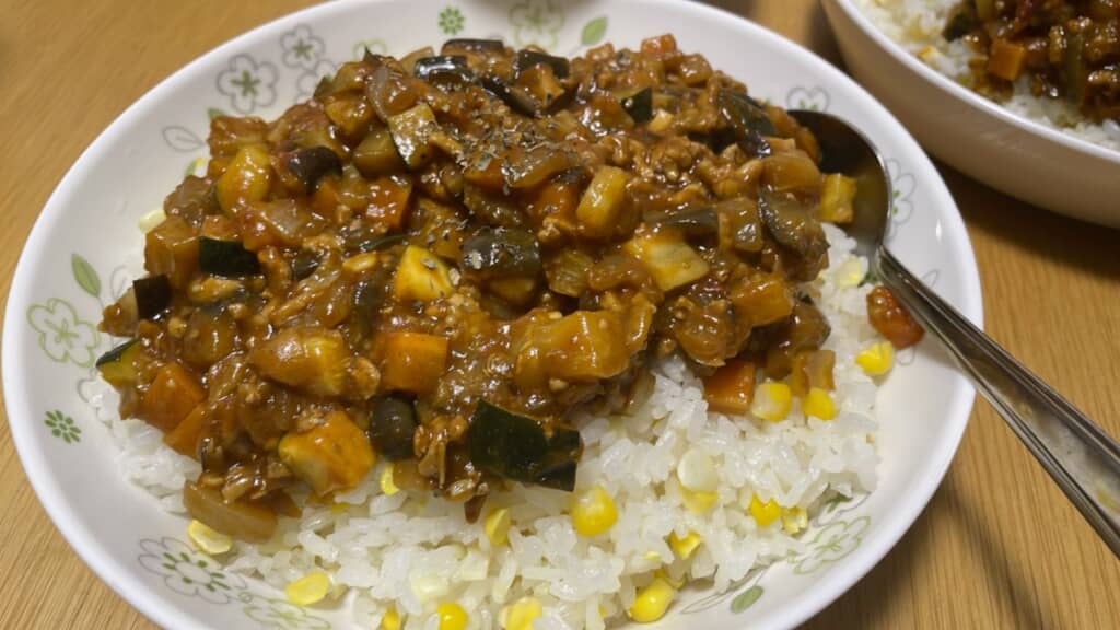 キーマカレーの仲間入り
