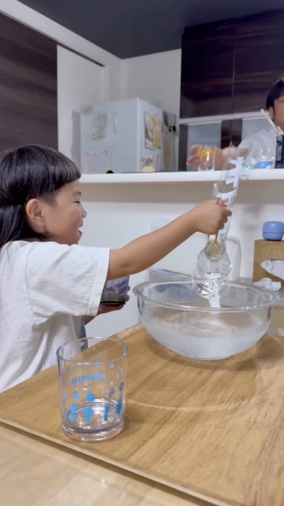 そうめんを取りやすい作りになっています