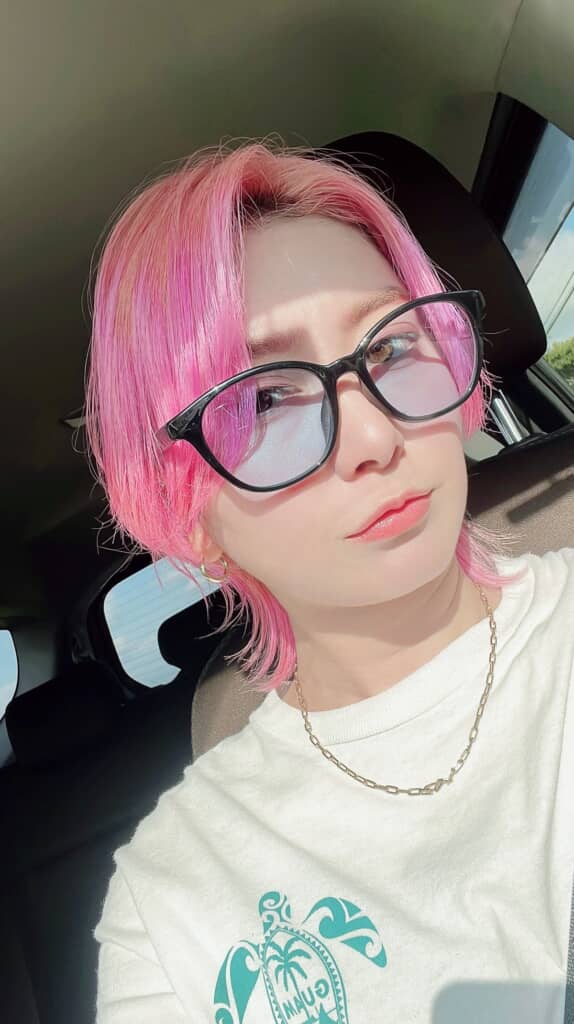 サングラスをかけたSourenさん