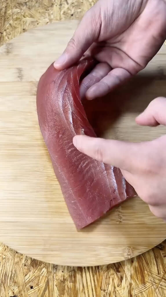 3割引で売られていたキハダマグロ