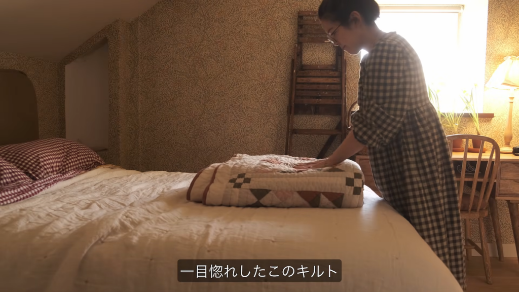 ベッド周りのスタイリングへ