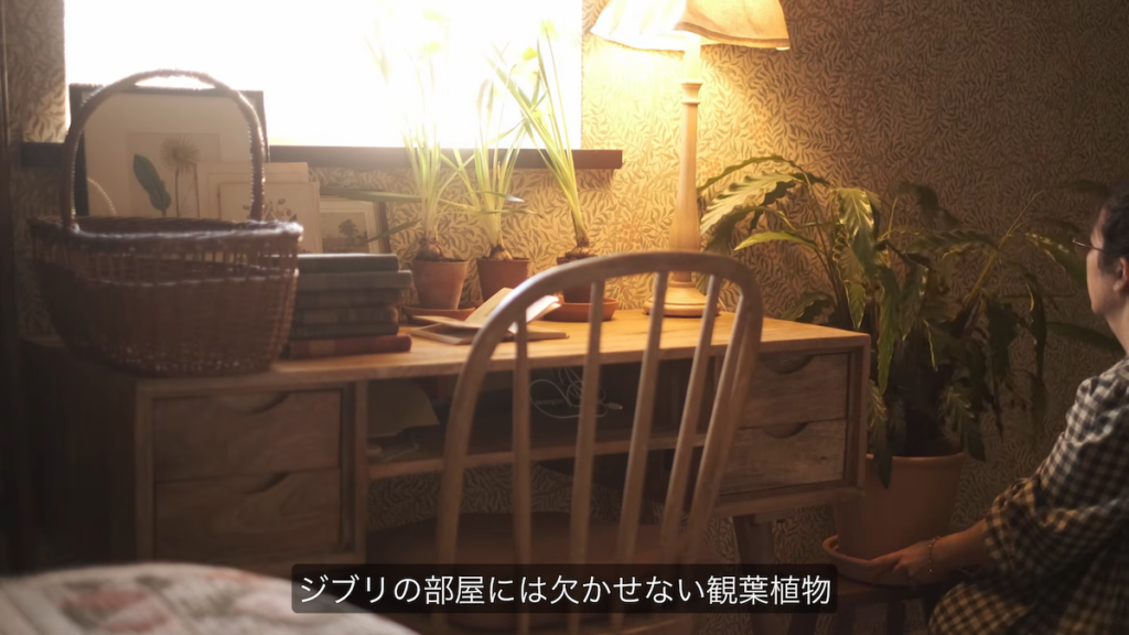 観葉植物で仕上げ
