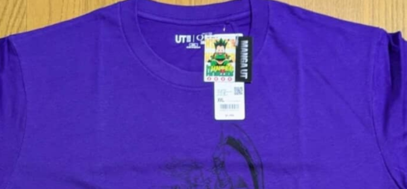 ユニクロで買った『HUNTER×HUNTER』Tシャツ→輪ゴムで縛って放置したら…… まさかの光景に「すすすすすごすぎる!!!」「ハイター買ってきます」(1/3) | ハンドメイド ねとらぼ