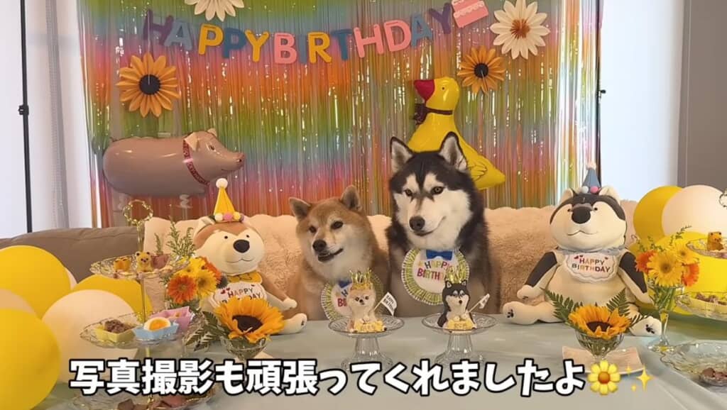 みんなで誕生日パーティー！