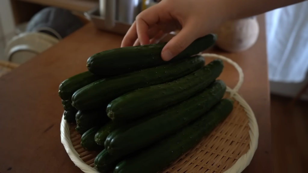 15本のきゅうりを使い切る
