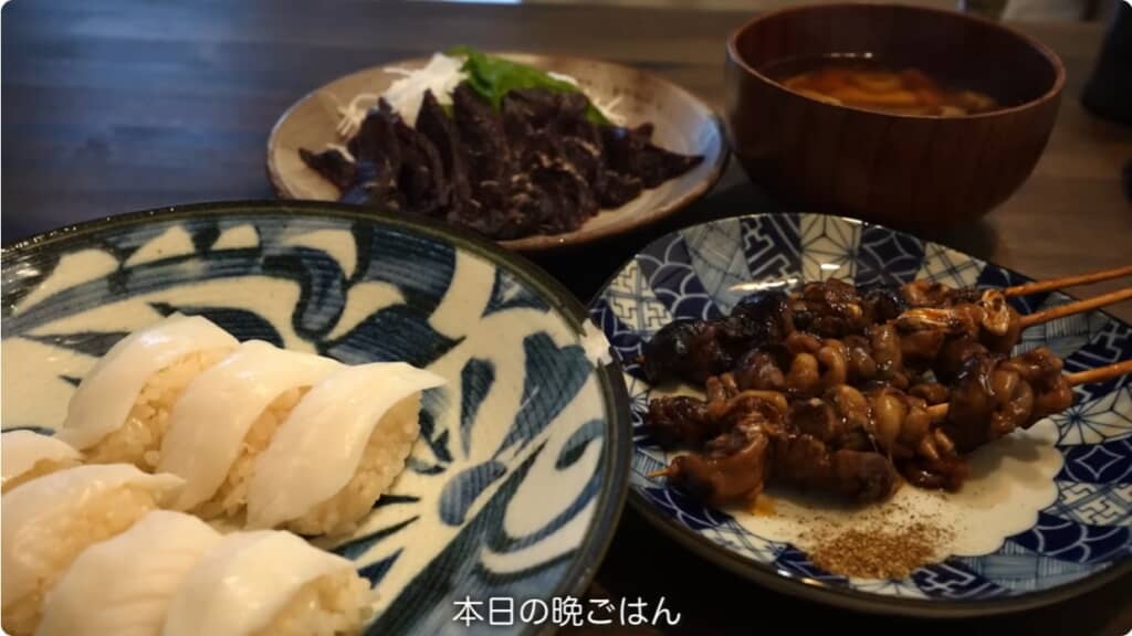 豪華な晩御飯が完成です！