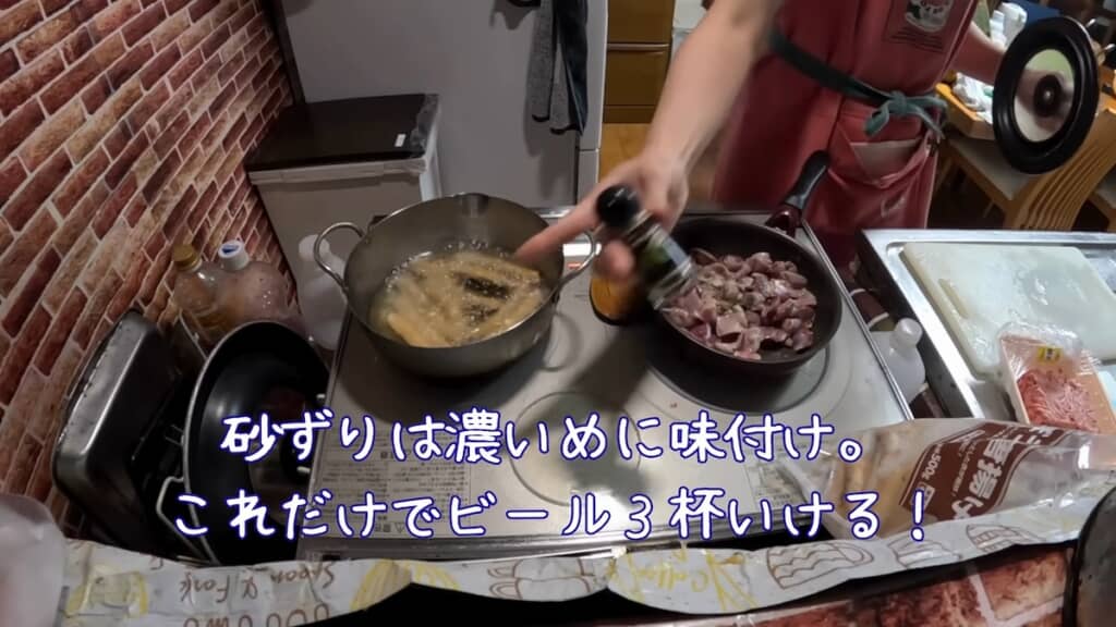 朝4時半から料理をスタート